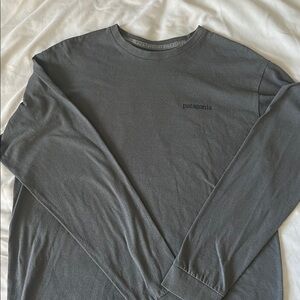 Patagonia Men's Charcoal Long Sleeve Tee